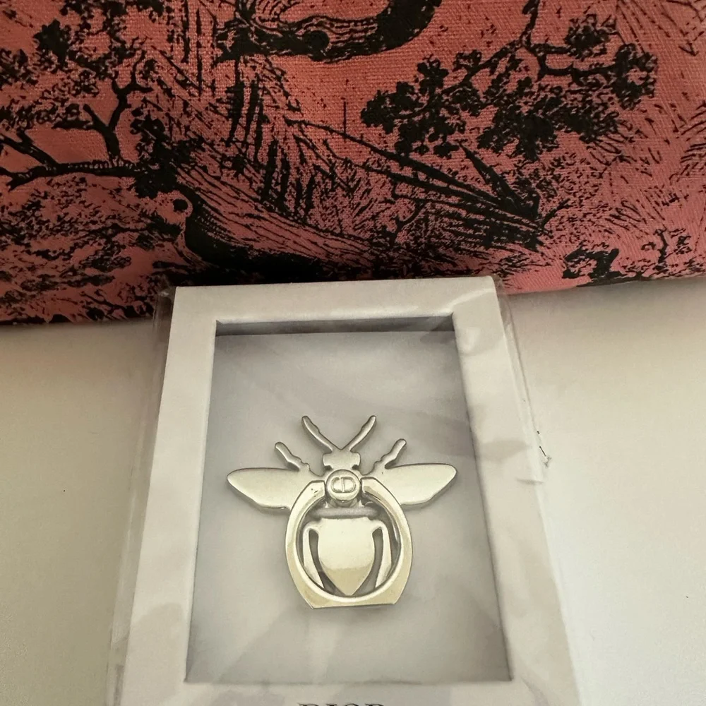 Dior Metallic Bee  Phone Ring